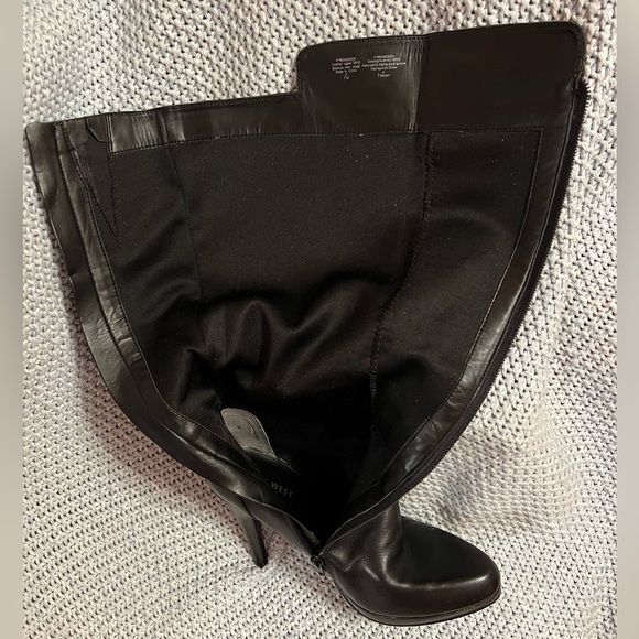 Nine West leather reindeer kneehigh boots - Picture 2 of 7